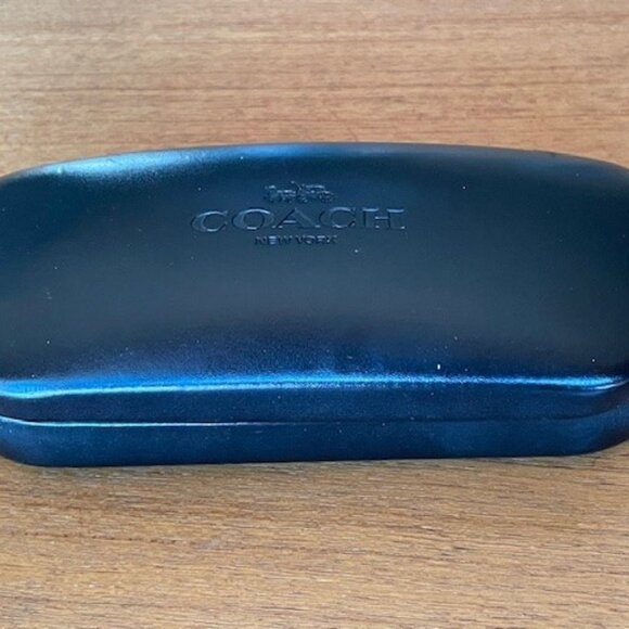 COACH EYEGLASSES FRAMES HC 6078 5337 Teal Confetti 52[]16 + CASE/Cloth LIKE NEW - Picture 10 of 16